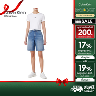 CALVIN KLEIN กางเกงยีนส์ขาสั้นผู้หญิง รุ่น 47C769G 0LA - สีฟ้า