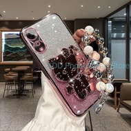 Cosmetic Mirror Phone Case for OPPO A58 A78 4G 5G A58X A38 4G A18 A17 A17K A1 Pro A1 5G A98 Kitty Br