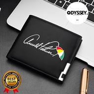 ARNOLD PALMER Folding men's Wallet men's Leather Wallet Fashion Letter Wallet Children's Wallet
