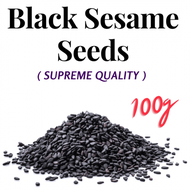 Black Sesame / Lengah hitam Supreme ( High Quality ) - 100g