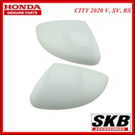 ฝาครอบกระจก HONDA CITY 2020 - ปัจจุบัน รุ่นV, SV, RS ( สำหรับรุ่น มีรูไฟเลี้ยวที่กระจก ) สีขาว NH-578 อะไหล่แท้ศูนย์