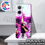 AC2/Case poco C71/ ANIME Motif/softcase poco C71/casing poco C71/silicone poco C71