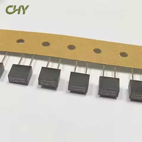 10Pcs/Lot T6.3A 250V CQ Square Fuse Tube MST Series Slow Blow CQMST 8MM（L）*4MM(W)*7MM(H)