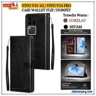 Case Wallet Flip Vivo V30 5G Vivo V30 PRO Vivo V30E 5G Casing Wallet Leather