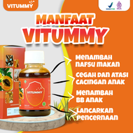 Madu Vitummy Paket 2 Botol 130 ML vitummy asli Mengandung Bahan Herbal