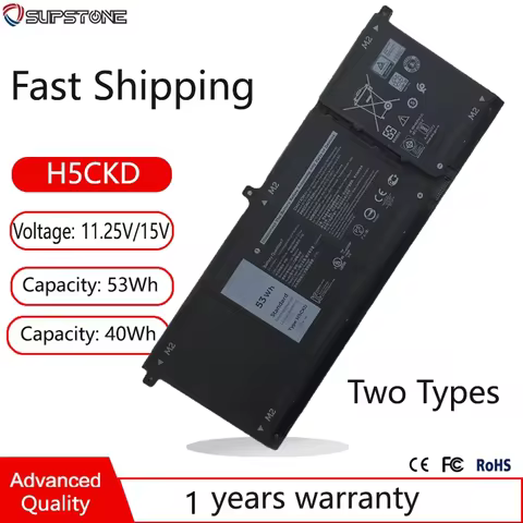 H5CKD 7T8CD TXD03 9077G JK6Y6 Battery For Dell Inspiron 5301 5400 5401 5402 5408 5409 5505 5509,titu