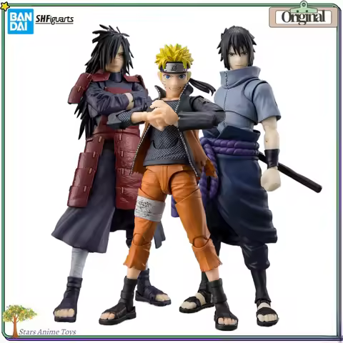 BANDAI SPIRITS S.H.Figuarts NARUTO Shippuden Uchiha Sasuke/Naruto Uzumaki/Uchiha Madara