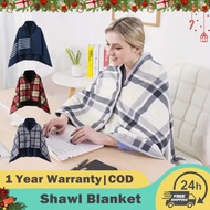 Lazy Casual Office Blanket Wearable Plaid Fleece Blanket Wearable Blankets Shawl Blanket Flannel