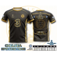 Chelsea Champion black Chelsea football club printed football jersey