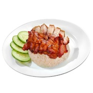 [Fatty Wanton Mee] Char Siew Roasted Pork Rice (Add Rice) [Dine in/Takeaway] [Redeem in Store]