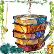 [xinggao.vn] 3d Painted Book Coffee Mug 11oz Glass Coffee Cupshaped Cup for Book Lovers, , Librarian