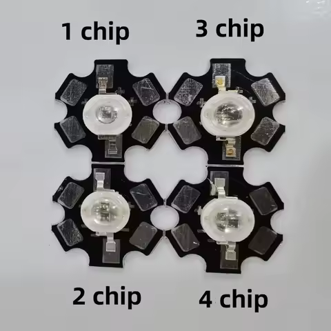 5pcs 1w 3w 5w 940nm 850nm 730nm infrared IR LED for night vision camera with 20mm Star PCB