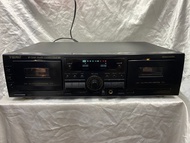TEAC Cassette Deck 自動反帶錄音座, 座倉加燈 , 有試機片 , 雙卡式座