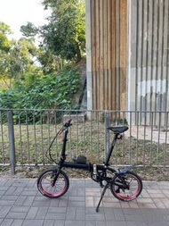 Dahon k3 japan 外銷版全啞黑 改5速 16‘ Litepro件 日本mks摺踏 陶瓷bb 不議價