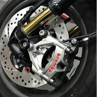 ปั๊ม BREMBO​ STYLEMA 100mm แท้100% เทาโลโก้แดง ปั๊ม Brembo แท้