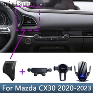 Huiyisunny For Mazda CX-30 CX 30 CX30 2020-2023 Car Phone Holder Special Fixed Bracket Base Wireless