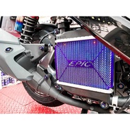 EPIC Honeycomb High Heat Dissipation Water Tank Net White Iron Protection Filter Force Smax KRV Cool