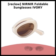 [reclow] NIRNIR Foldable Sunglasses IVORY / Korean Sunglasses / Foldable Design / 100% Genuine by re