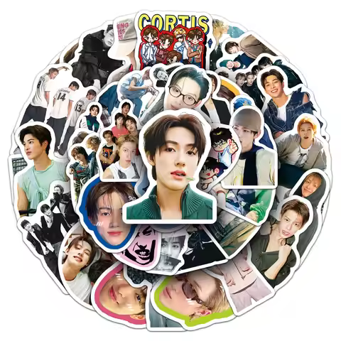 50pcs CORTIS James Korean Boy Group Peripheral Support Decorative Handbook Stationery Stickers