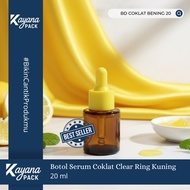 20ML CLEAR BROWN BD SERUM PIPETTE BOTTLE CLEAR 20 AMBER BD/ ML YELLOWRing SET (CLEAR BROWN BD 20)