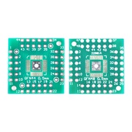 Patch to In-Line Adapter Board QFP/PQFP/LQFP/HTQFP QFN44/48 to DIP Pin Pitch 0.5mm