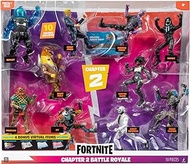Fortnite Chapter 2 Battle Royale - Ten 4-inch Articulated Figures in Dynamic Packaging with Codes for Bonus Virtual Items - Amazon Exclusive