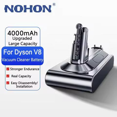 NOHON Vacuum Cleaner Battery For Dyson V8 Fluffy Pro Animal Plus Exclusive Absolute Extra Motorhead 
