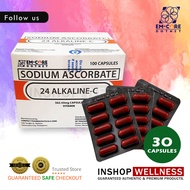 24 Alkaline C -30 Capsule  (Sodium Ascorbate)  (Vitamins C , Vitamins Capsule)