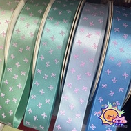 Gift Box Bowknot Pink Straw Hat Packaging Bowknot Hair Accessories Material diy Handmade Polyester B