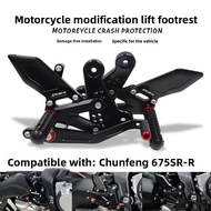 BIG EXPL OSION | Motorcycle Raising Footrest for Chongfeng 675sr/nk Racing Brake Rearward Height Inc
