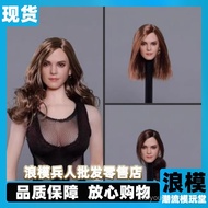 Soldier 1/6 Hermione Emma Watson Female Soldier Hollywood Hair Planting European American Female Hea