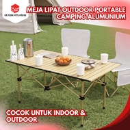 KS Outdoor Portable Camping Glamping Folding Table Aluminum
