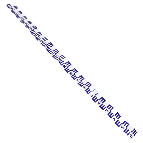 2 Meter Reflective Water Level Indicator Self Adhesive Sticker Pool Water Level Ruler Measurement To