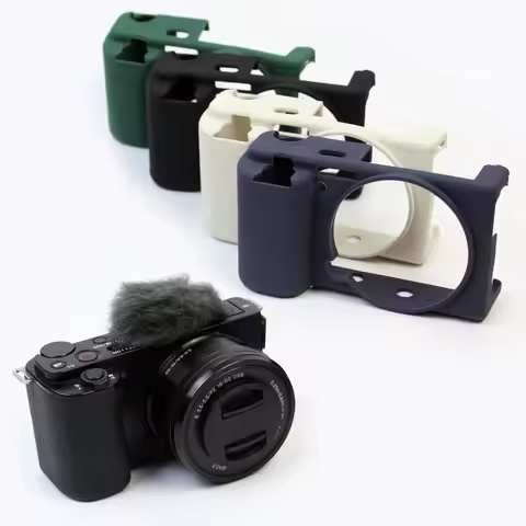 Soft Silicone Protector Skin Case for Sony ZV-E10 ZVE10 Camera