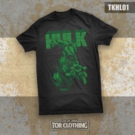 T-shirt Hulk - Streetwear - Superhero - Ready Stock (TKHL01) Tor Clothing