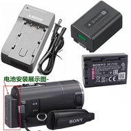 Camera Bag Suitable for Sony HDR-CX560 PJ10 CX550E CX100E CX360E Camera Battery+Charger
