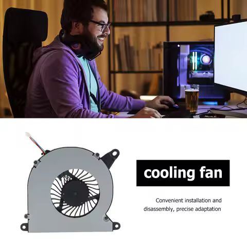 CPU Cooler Fan BSC0805HA-00 CPU Radiator DC5V 4 Pin Fan Cooler Radiator for Intel NUC8 NUC8I7BEH NUC