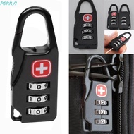 PERRY1 Alloy Lock, Portable Number Lock Luggage Lock, Suitcase Mini Lock Combination Code Safe Drawe