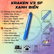 Kraken V3 SF Dụng cụ tập tay cán nhôm 6061 và túi đựng balisong tại Csgo Store