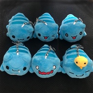 Bugcat Capoo Keychain Bagpack Pendant Blue Cat Toy Anime Stuffed Plush Cartoon Doll Kids Birthday Gi