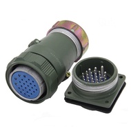 Aviation Plug Connector YD40 Type-5 Core 26 Core 31 Core High Current Waterproof Aviation Connector