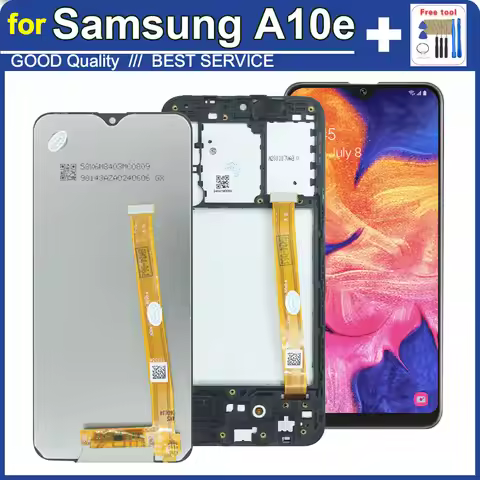 For Samsung Galaxy A10e Phone LCD Display Touch Screen Digitizer Component Samsung A10e A102U A102F 