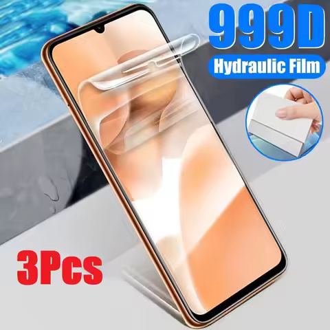 3Pcs Full Cover Hydrogel Film For Samsung Galaxy A06 A07 F16 M16 A17 F17 A25 A36 F36 F56 M36 5G Scre