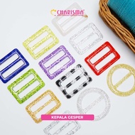 Charisma Colorful Square Buckle Head - Belt Head Belt/ Belt Buckle Head Women's Fashion Accessories/