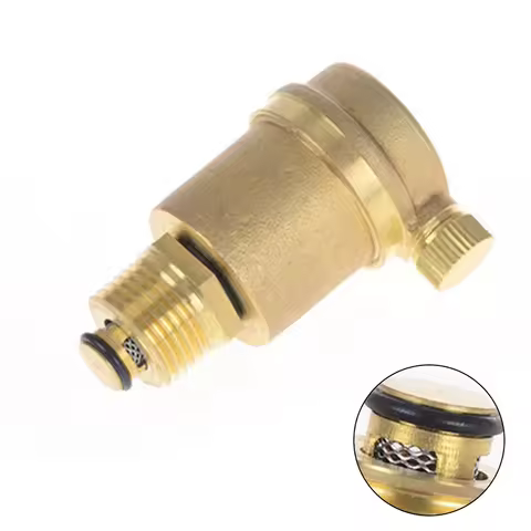 1pc 1/2" BSP 61mm Pressure Release Valve Brass Solar Water Heater Automatic Air Vent Pressure Releas
