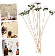 PRETYZOOM 10pcs Rattan Aromatherapy Stick Diffusers Essential Oil Diffuser Reed Diffuser Household Aroma Sticks Diffuser Sticks Aroma Diffuser Paper Flowers Wedding Artificial Flower