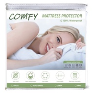 COMFY Waterproof Mattress Protector Single/Super Single/Queen/King Size