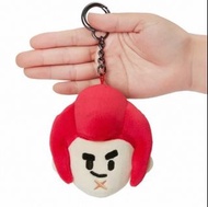 「官方正品」Line Friends x Brawl Stars荒野亂鬥公仔鎖匙扣