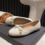 Korean Style Ballet Flats with Butterfly Detail for Women in Plus Sizes 41-43