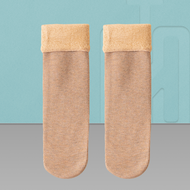 Hitchie 2Pairs Thick Cotton Wool Cashmere Socks Winter Warm Travel Stokin Stocking Tebal Sejuk Berpa